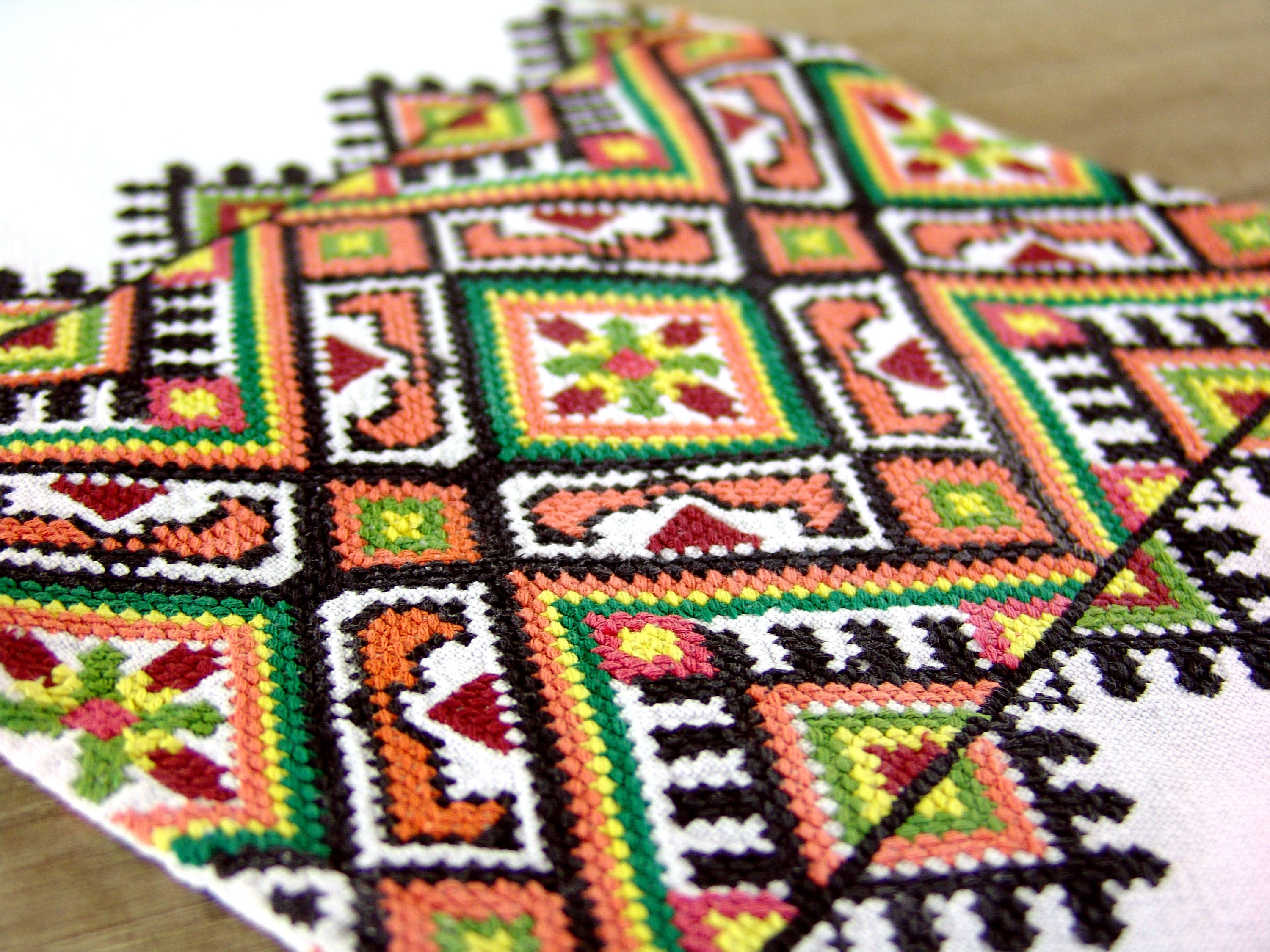 Hand embroidered small Ukrainian decor Ukrainian embroidery | Etsy