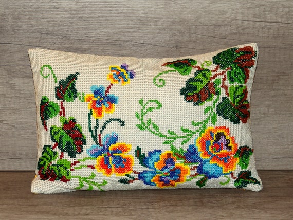Needlepoint pillow cheap covers