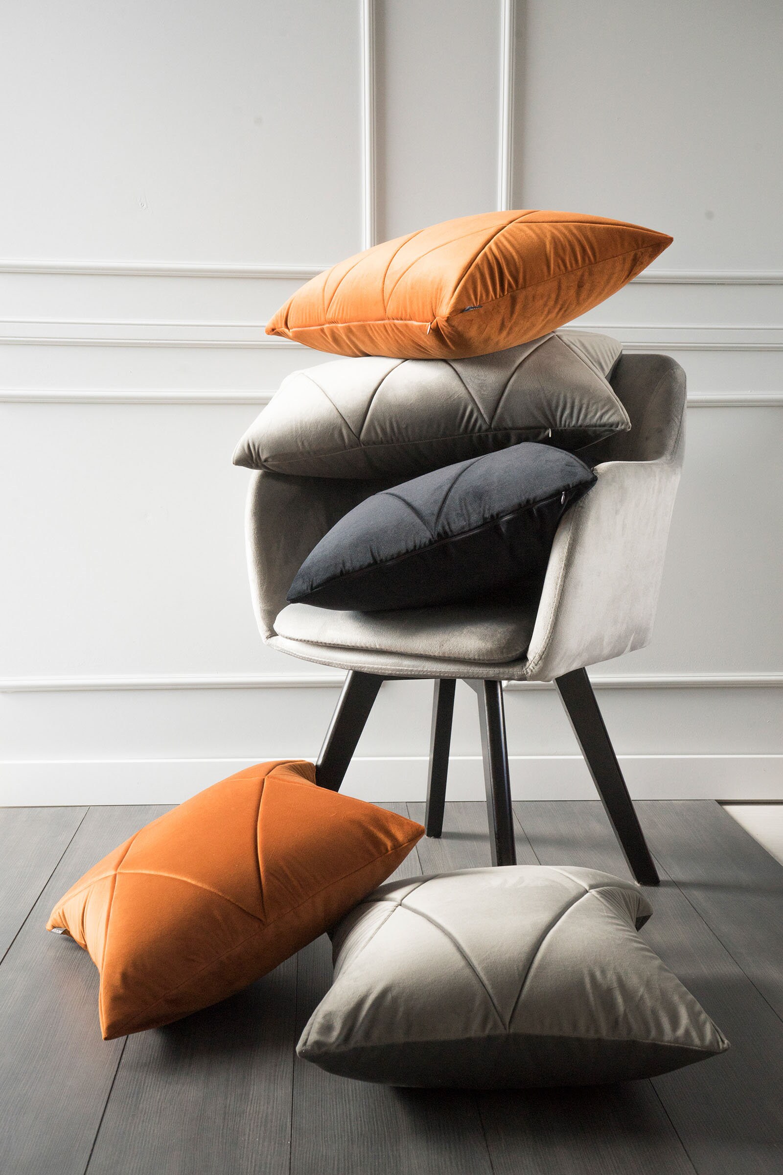 Touch ginger pillow 45x45 Etsy