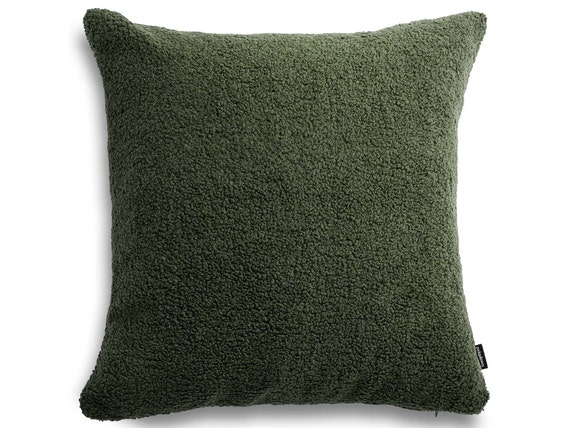 Dark green accent pillows hot sale