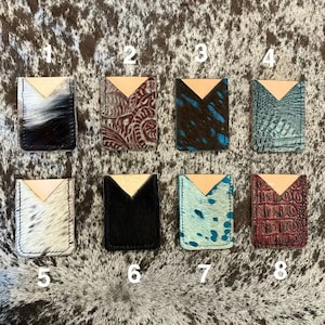 Carteras de cuero para teléfono