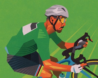 Peter Sagan, Cycling Print, Tour de France, Cycling Print