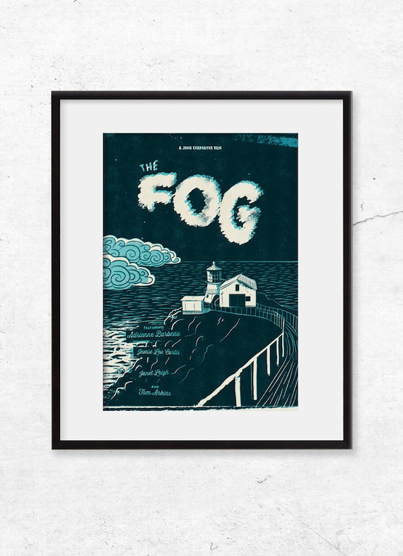 Miaon The Fog T-Shirt Movie Poster Horror John Carpenter - Foto 5