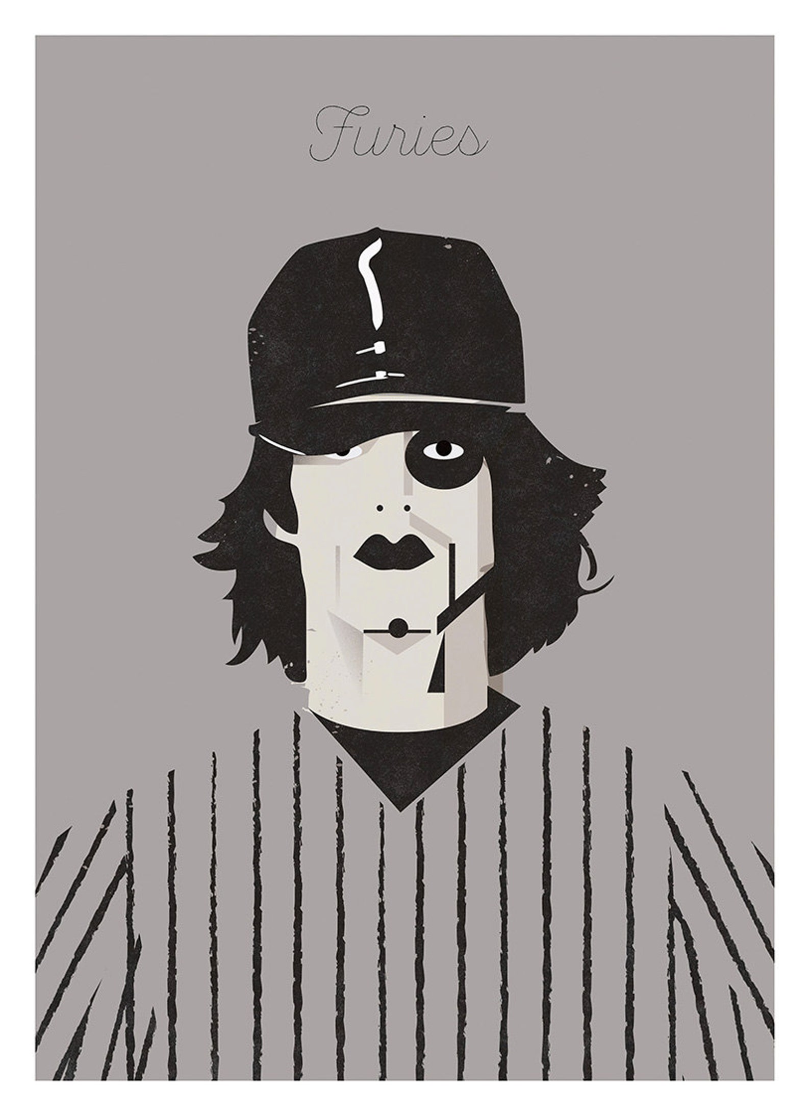 The Warriors Movie Poster Cult Film Poster Baseball Furies Etsy