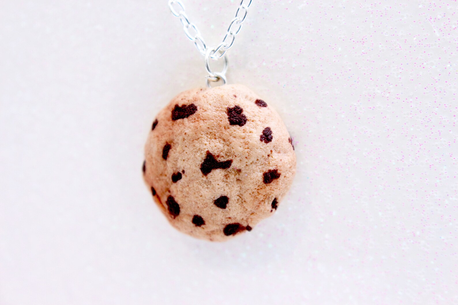 Cookie Jewellery Set Food Jewellery Chocolate Chip Cookie Necklace