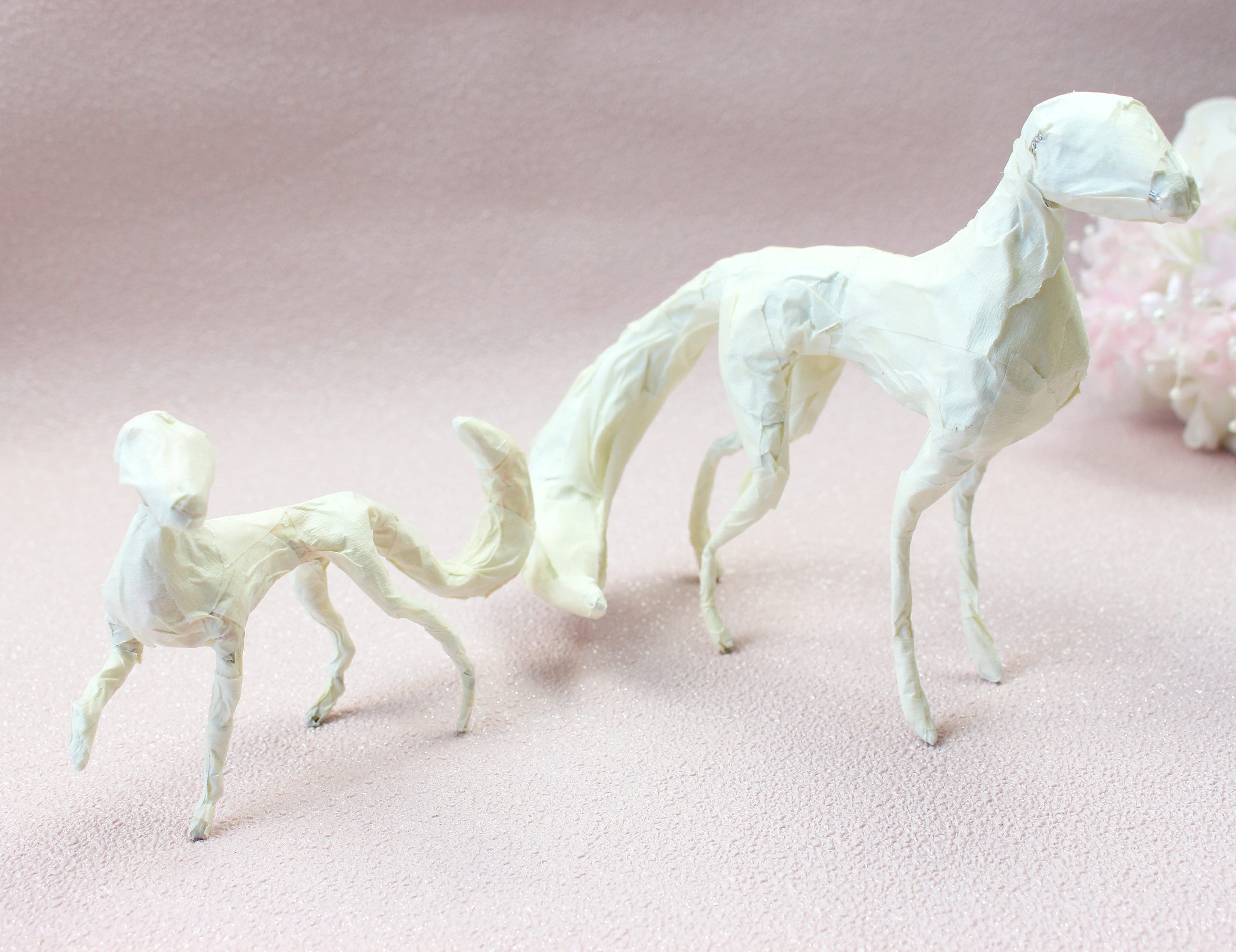Wolf Armature Armature for Sculpting Canine Armature Wolf Sculpture Fox