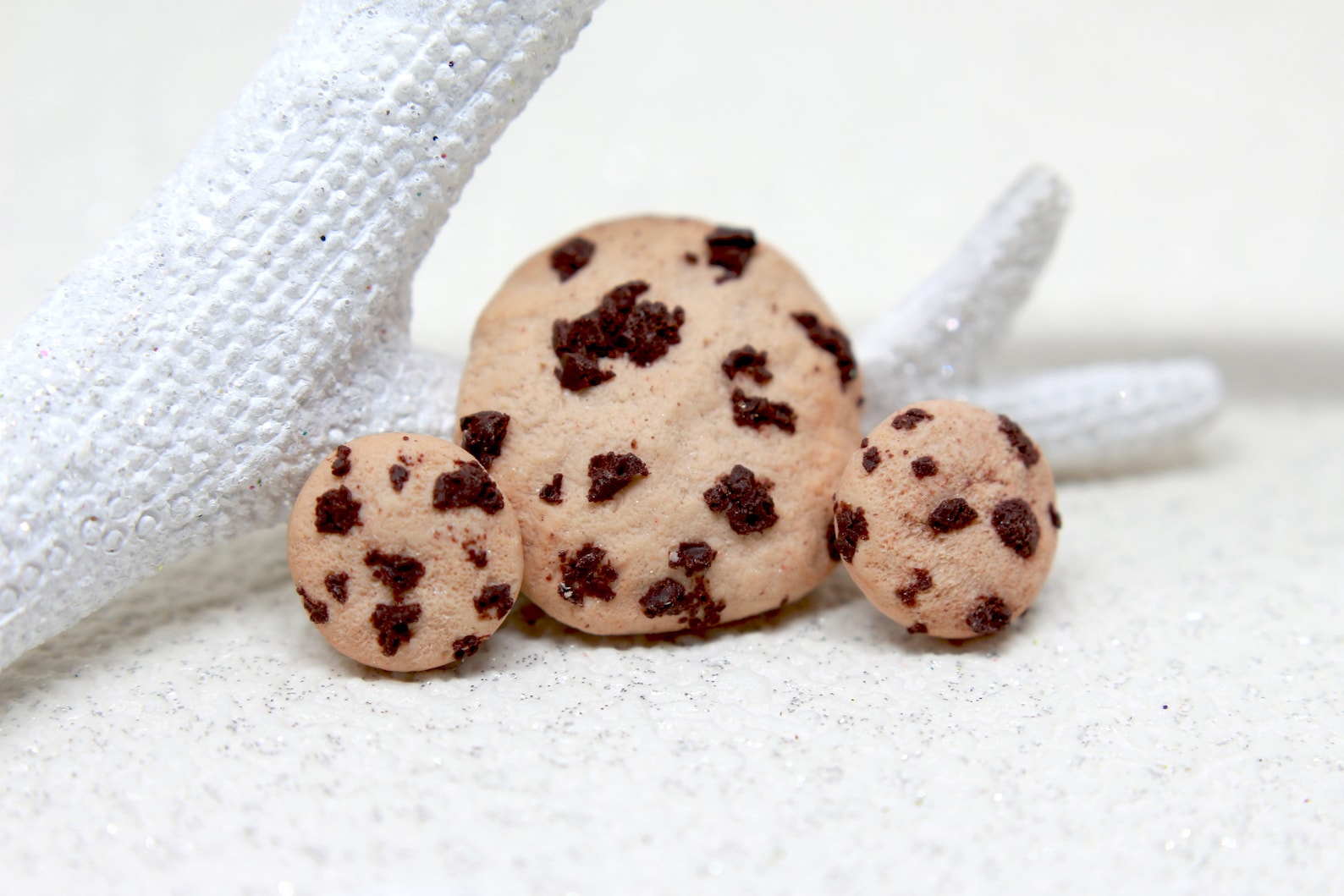 Cookie Jewellery Set Food Jewellery Chocolate Chip Cookie Necklace