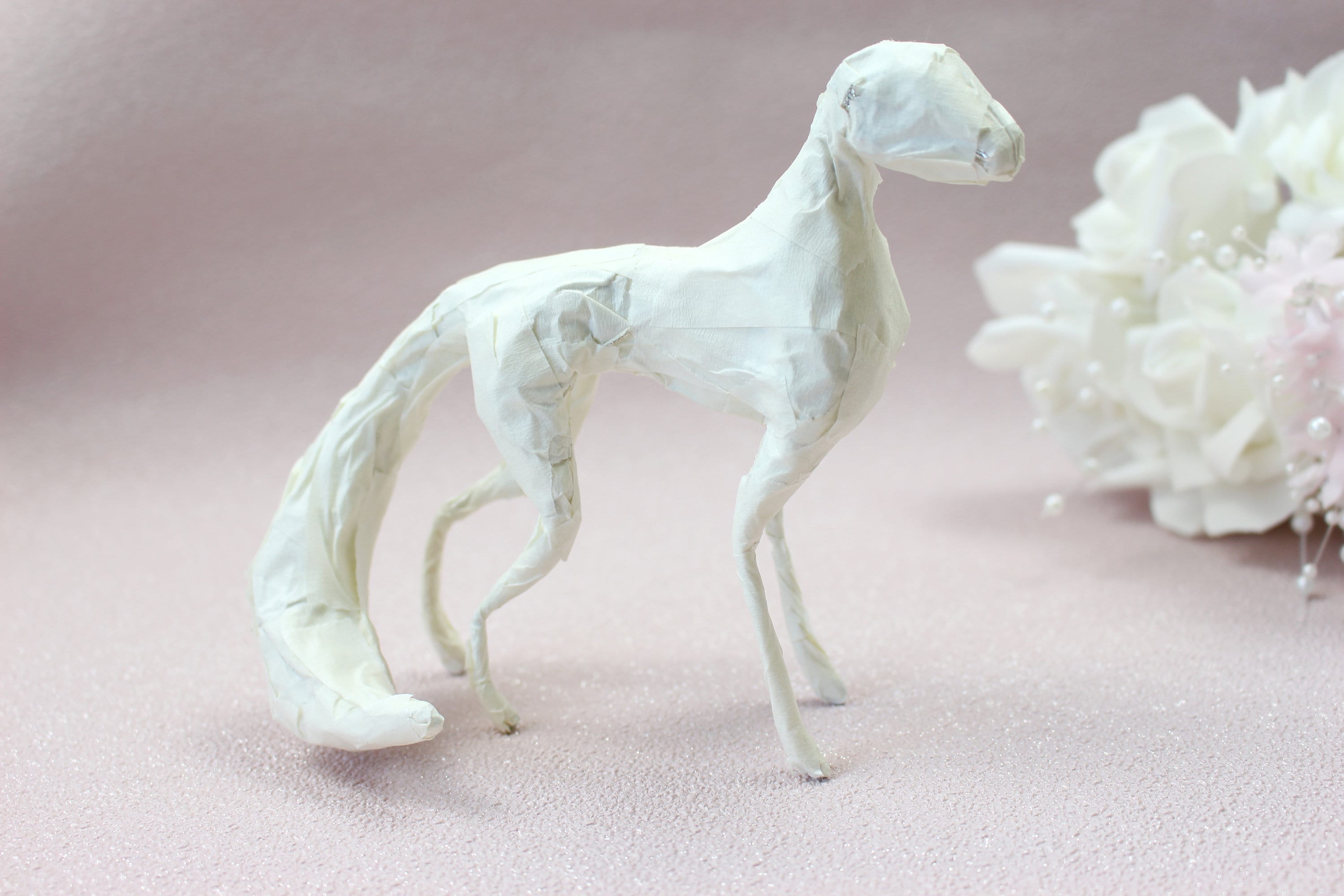 Wolf Armature Armature for Sculpting Canine Armature Wolf Sculpture Fox