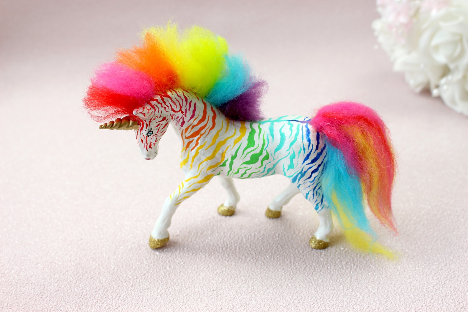 zebra unicorn toy