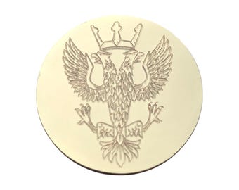 Mercian Regiment engraved gilt blazer button