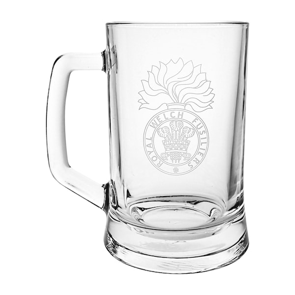 Royal Welch Fusiliers Heeled Tankard