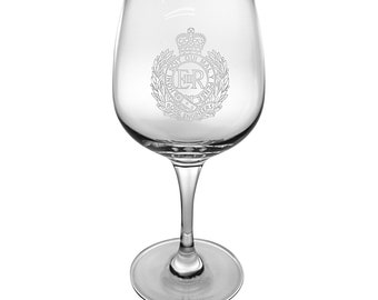 Royal Engineers Large Gin / Cocktail Glass