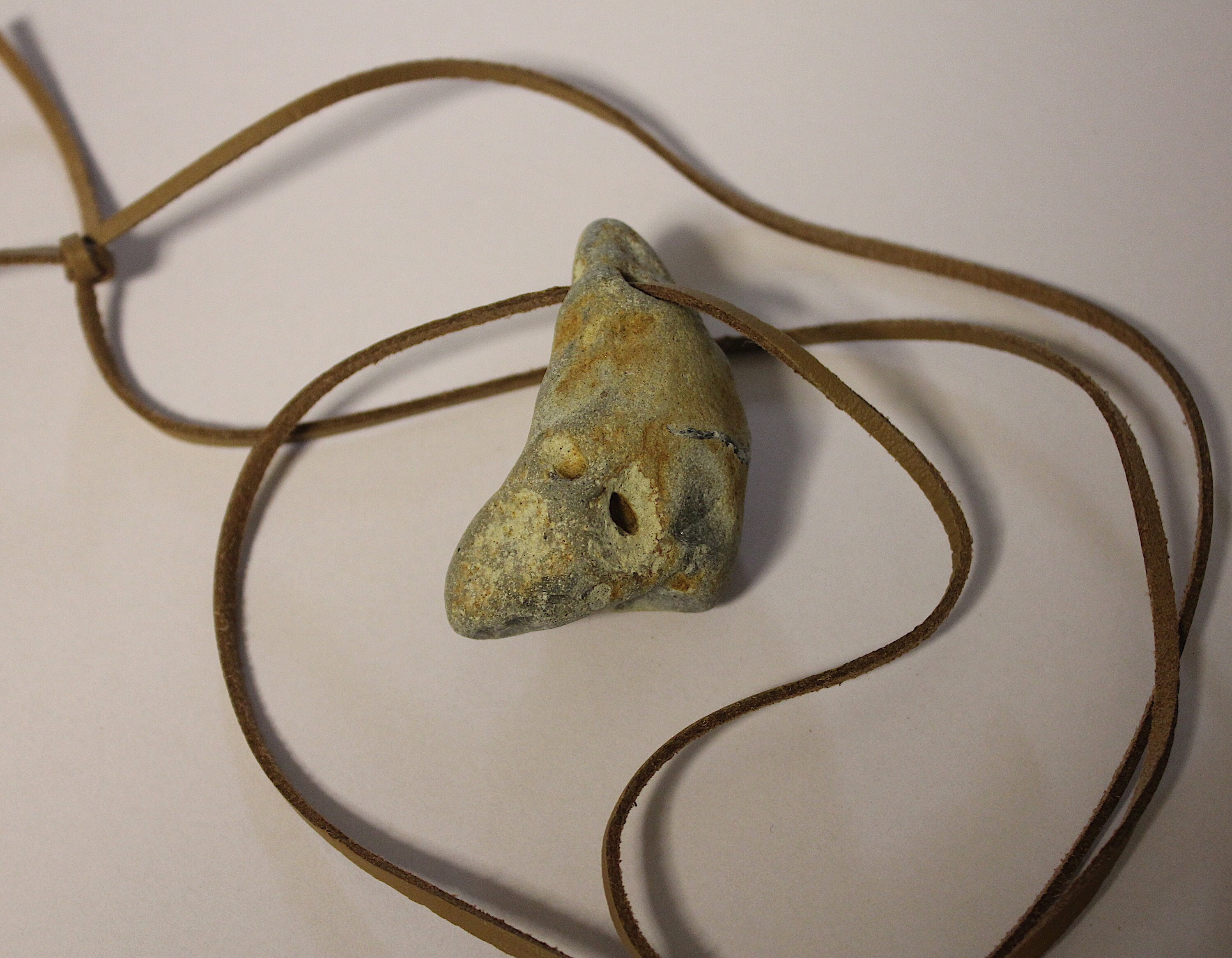 Naturally Holed Beach Stone,magic Stone,sea Stone,chicken God