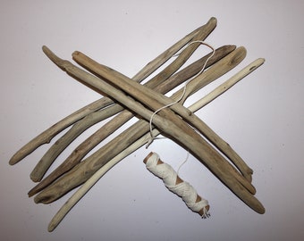 8 medium Driftwood for macrame 11,8"...16,5",macrame wall hanging,Jewelry Holder,Drift Wood,Jewelry Display,Jewelry Organizer,Wall HookPK-5