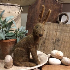 Sitting Rabbit PAPER pattern - by Cinnamon Creek Folk Art