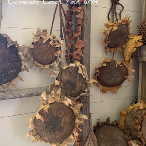 Rugged Sunflowers - PATTERN-  the paper/DELIVERED  to your mailbox version