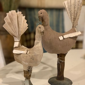 Two Turkeys Pattern  -  INSTANT DOWNLOAD PDF -
