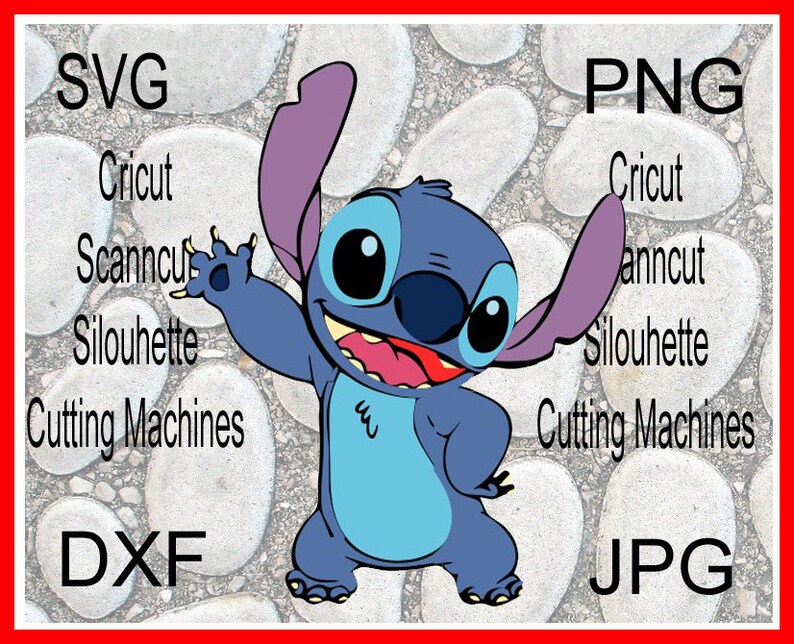 Larger Than Mat Stitch Svg Cutting File for Cricut Silhouette Etsy