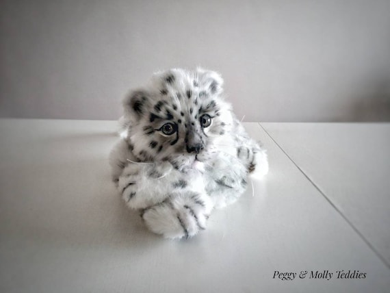 snow leopard teddy