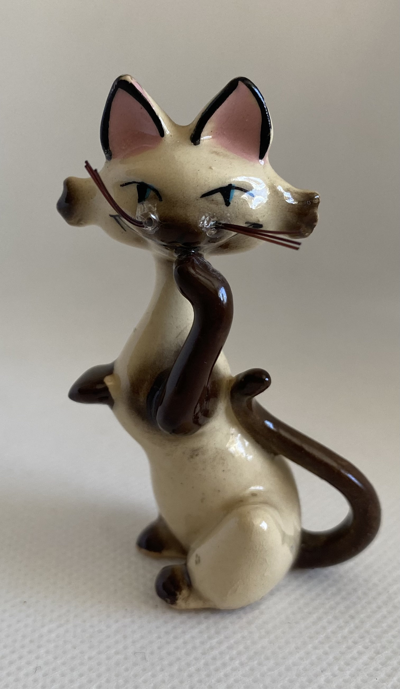 Vintage Disney Lady and the Tramp Si OR Am Siamese Cat Bone China