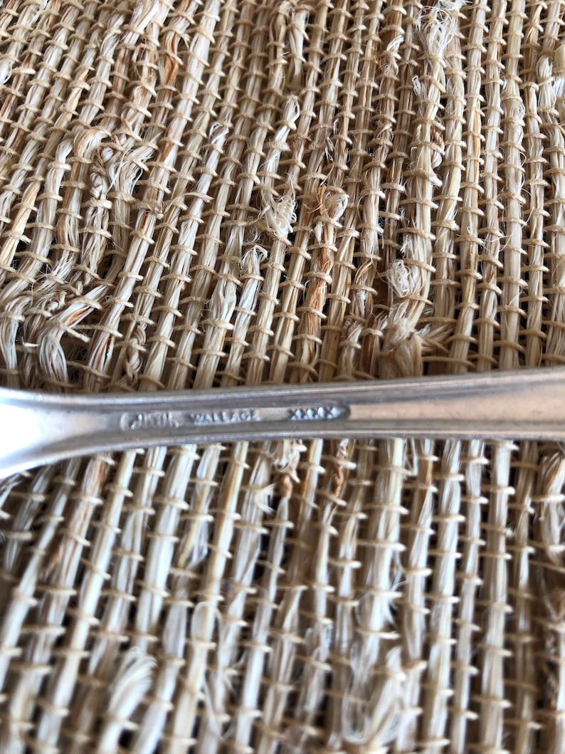 Forks and Knives Vintage 1947 Wallace Sonata SIlver Plate Stainless Steel Flatware Silverware including Spoons
