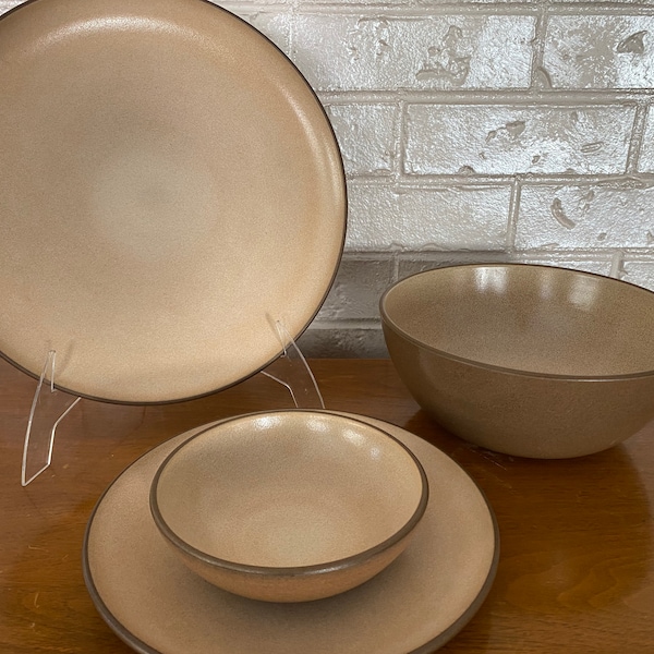 Heath Ceramics Coupe Shape Dinnerware Sand Dinner, Salad Plates Vegetable and Fruit Bowls SOLD SEPARATELY