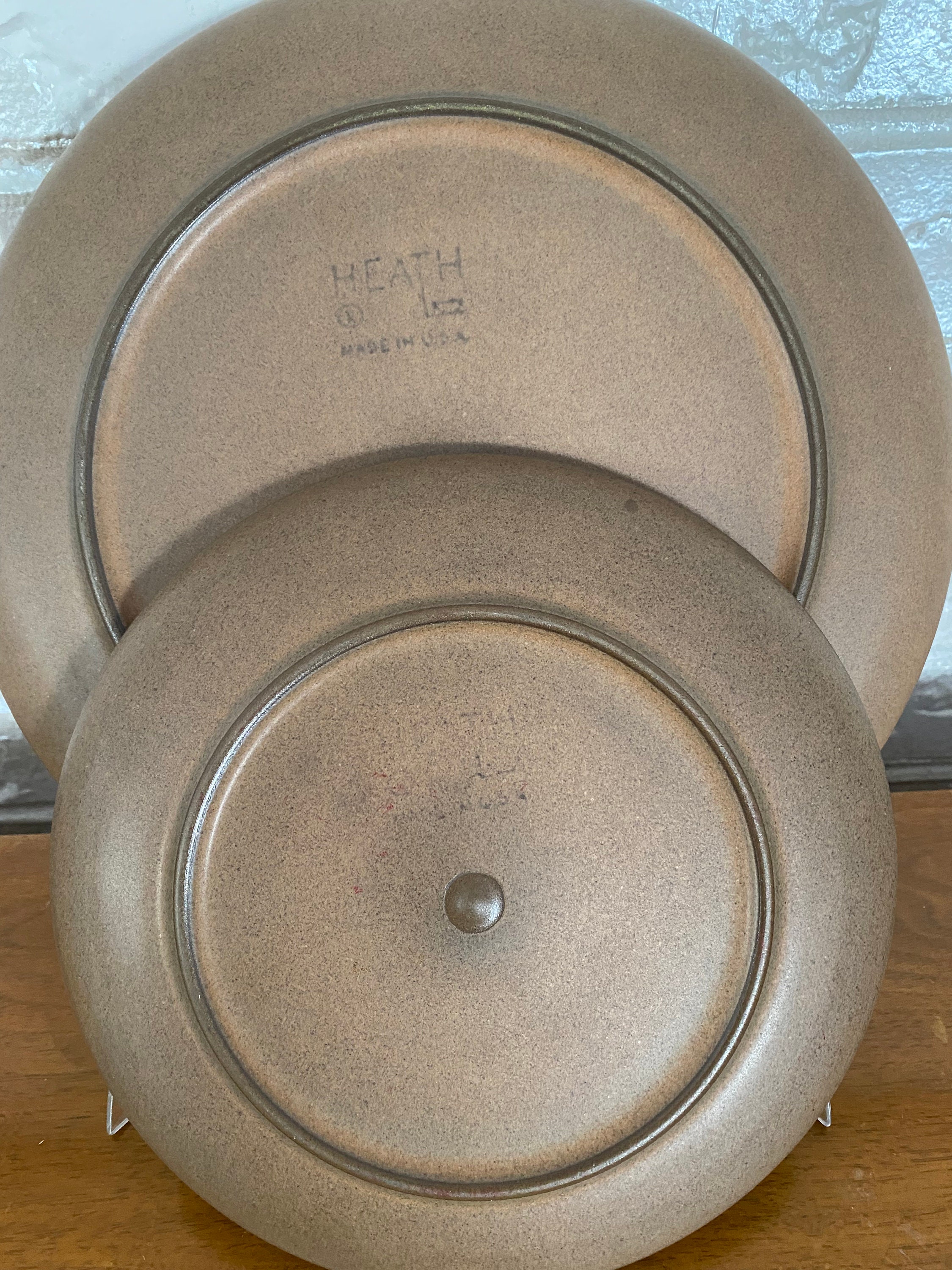 Heath Ceramics Coupe Shape Dinnerware Sand Dinner, Salad