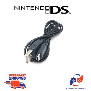 rotation pop sy 1m USB Power Cable Charger Lead for Nintendo 3DS 2DS Dsi and - Etsy