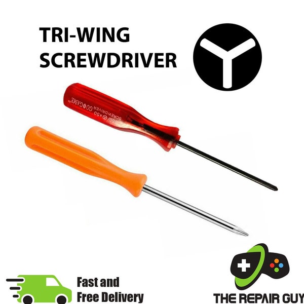 Screwdriver Set for Nintendo Controllers Consoles 1.5mm + 2.5mm Tri-wing Y Tool ( Switch Gamecube Gameboy Wii DS )