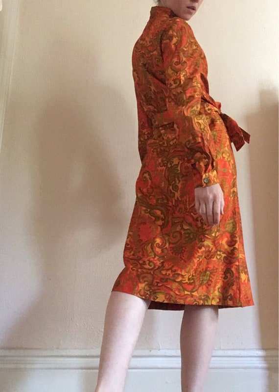 Psychedelic 60's Dress - image 3