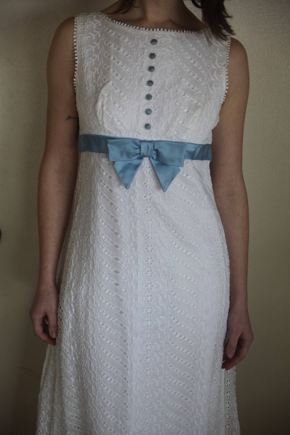 Sixties Eyelet Princess Dress