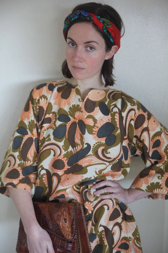 Light Wool Paisley Muumuu