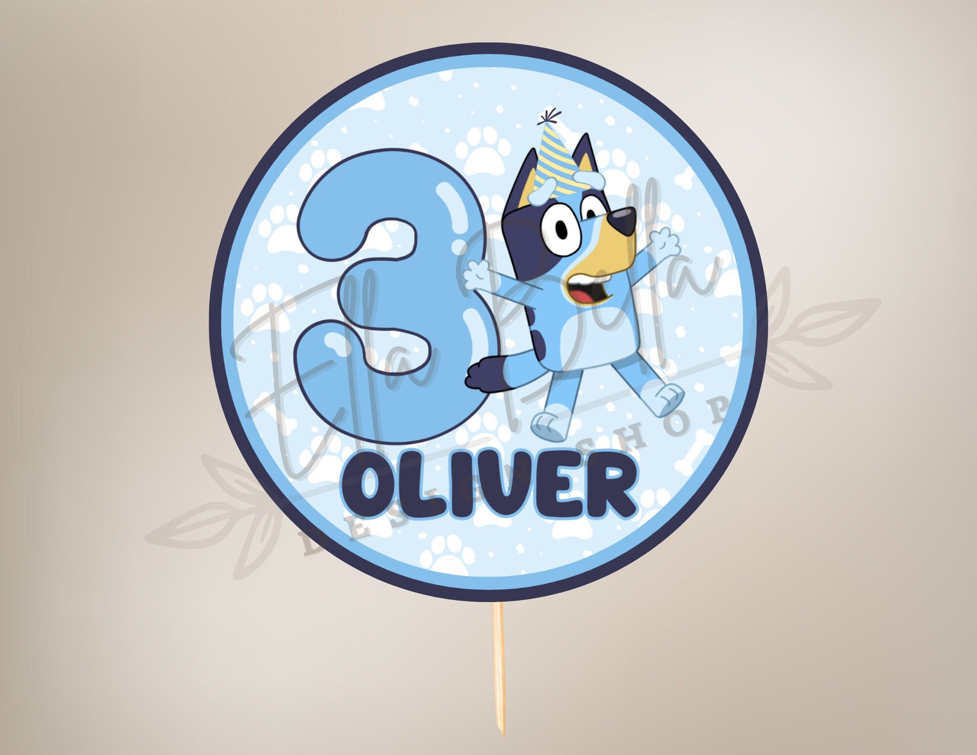 Bluey Cake Topper / Birthday Cake … curated on LTK