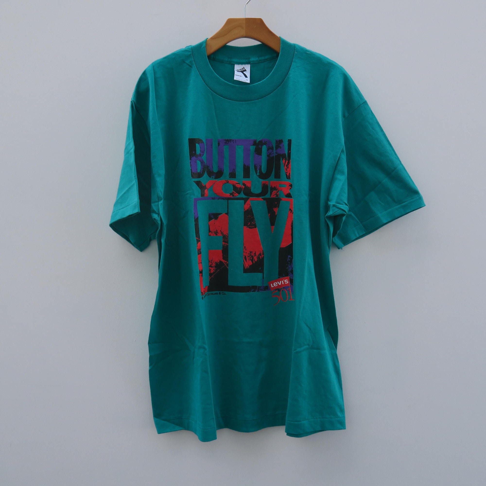 levi's button your fly t shirt
