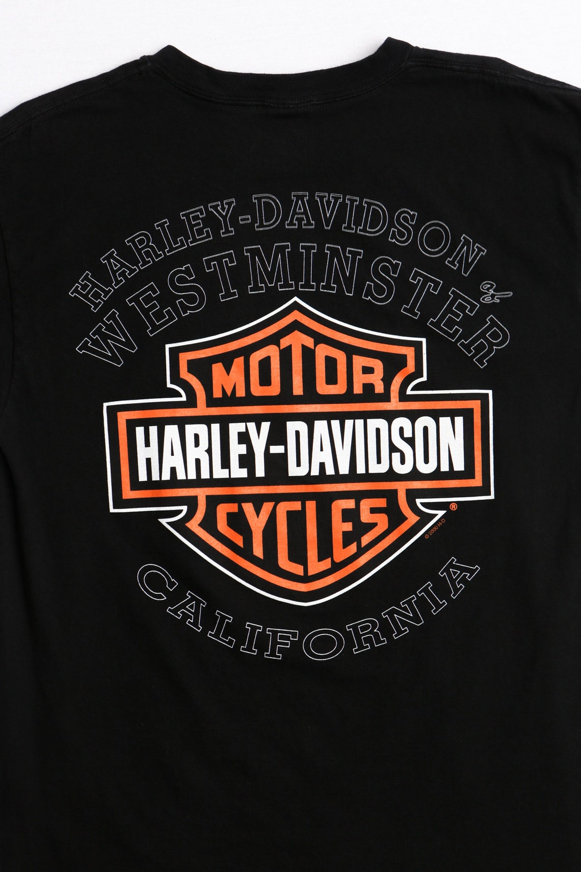 Harley Davidson Of Western California Graphic T-shirt | Etsy