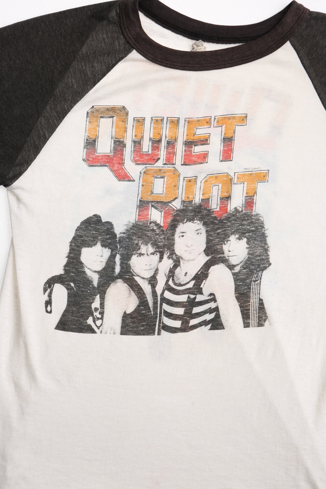 Quiet Riot Vintage Baseball T-shirt | Etsy