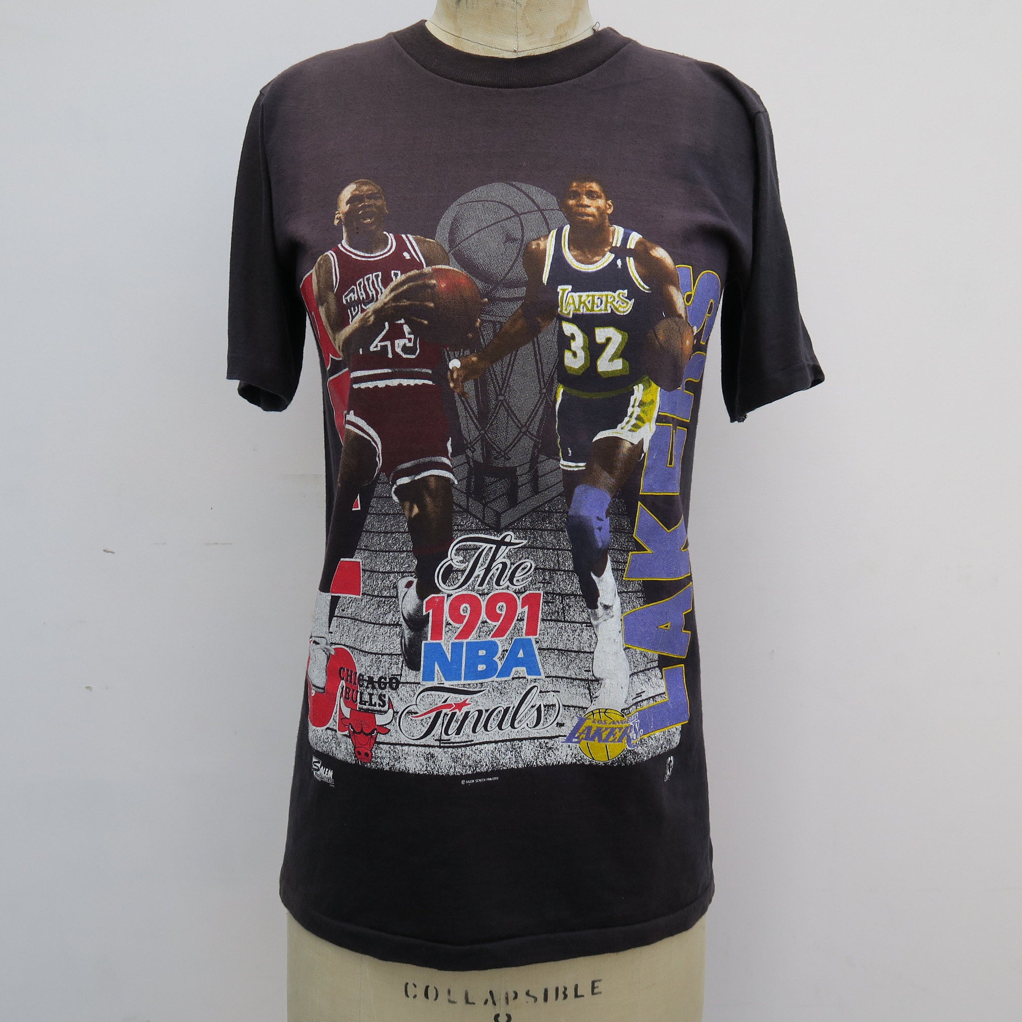 0821 - 90 - la finale de la NBA - Los Angeles Lakers VS les Chicago Bulls - T shirt 0821 - 90 90 90 - la finale de la NBA - Los Angeles Lakers VS les Chicago Bulls - T shirt 7a1e4f