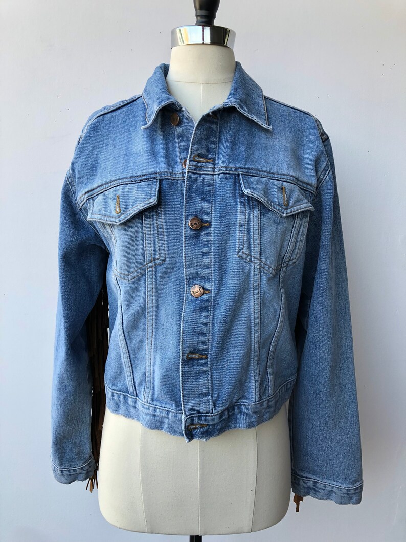 snakeskin jean jacket