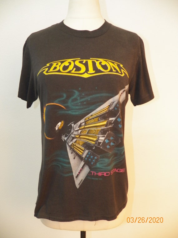 1987 Tour Boston Graphic T-shirt