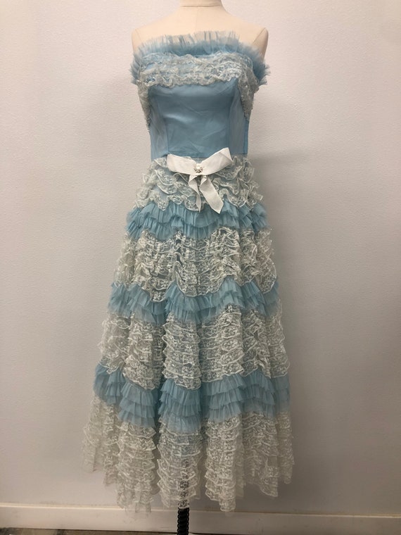 Vintage Women Ball Gown Dress