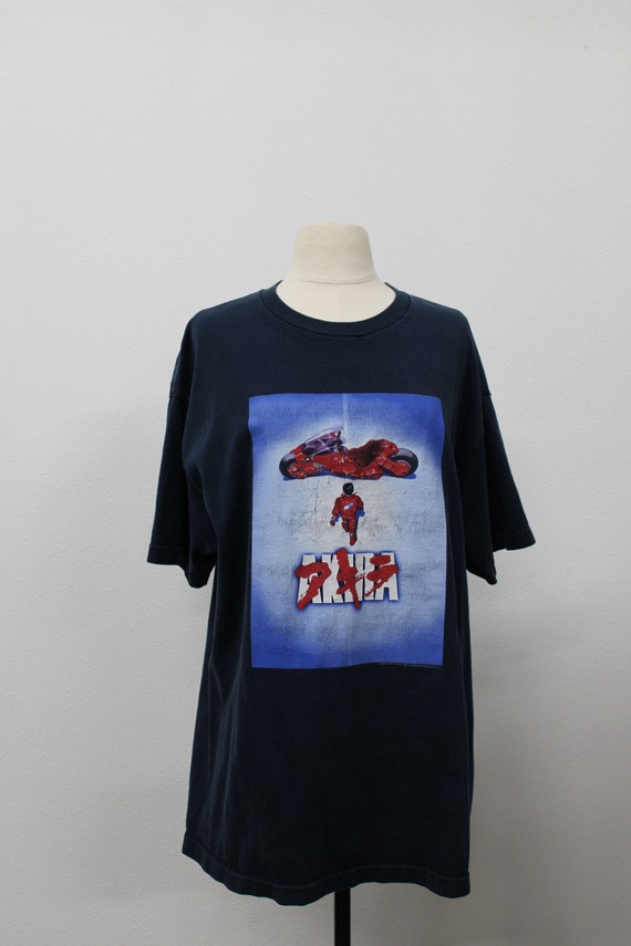 Akira Graphic T-shirt / Anime / Blue / 1987 Akira