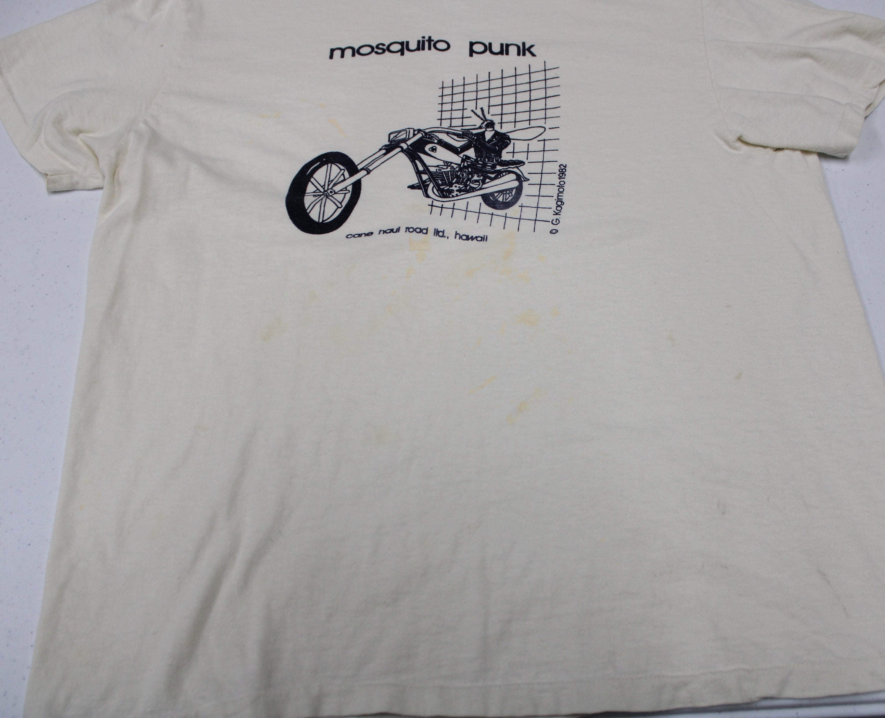 Vintage Graphic T-shirt / Mosquito Punk / G. Kagimoto 1982 | Etsy