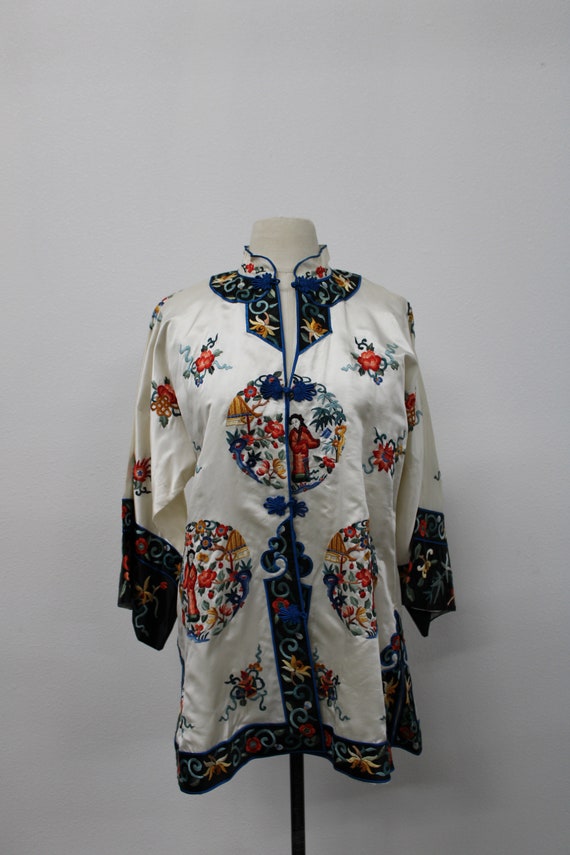 Cheongsam Embroidered Jacket / Chinese Jacket