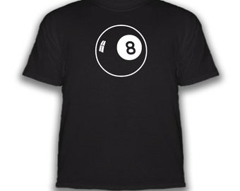 8 Ball All Over Adult T-Shirt