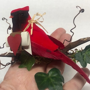 Memorial Gift Cardinal / Grief / When a cardinal appears/ Condolence /Cardinal sign from above