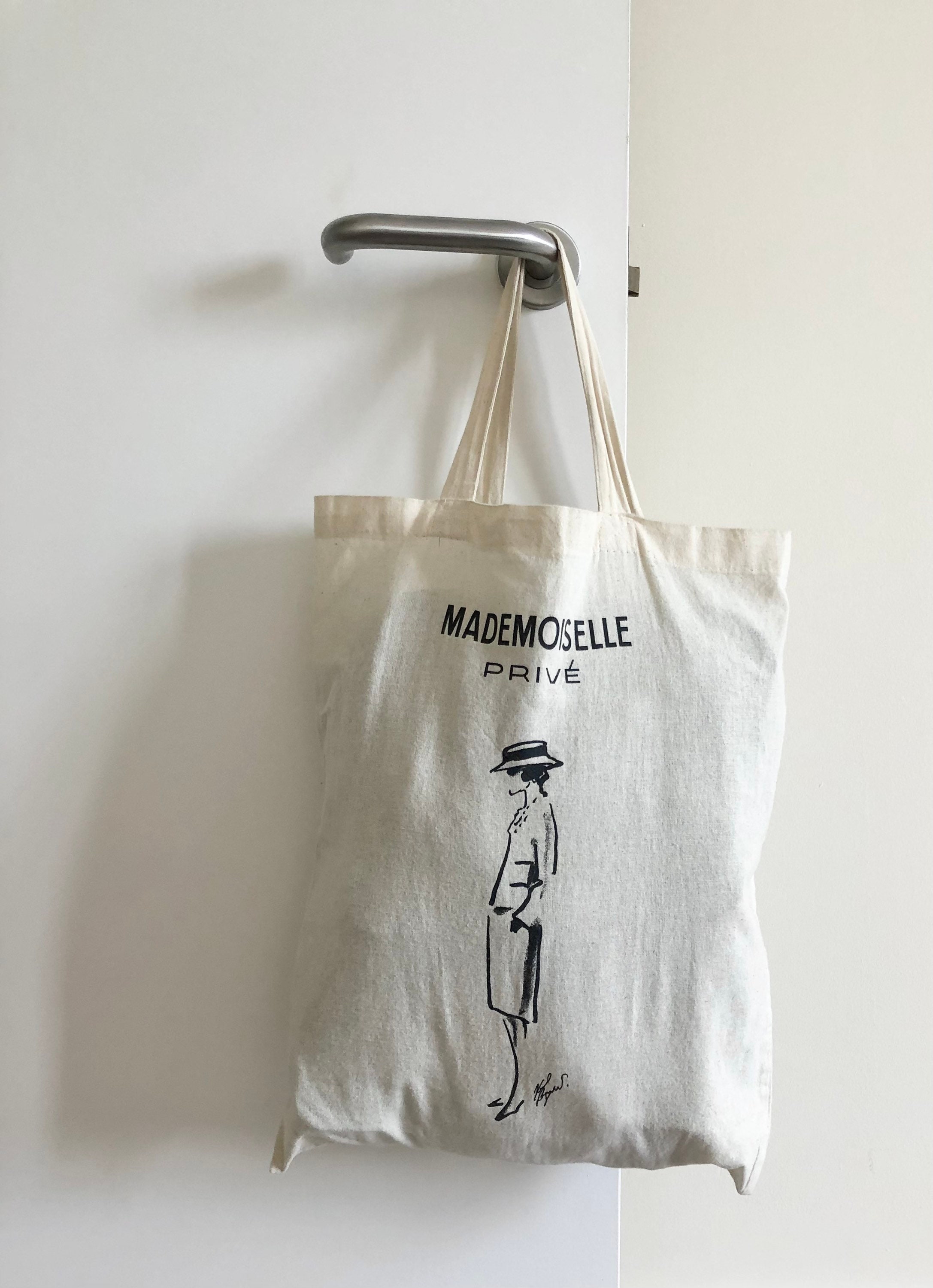 Chanel Canvas Tote - Etsy Chanel Canvas Tote - Etsy