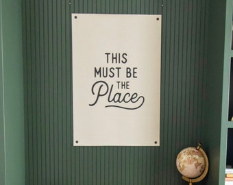 The Place | Canvas Banner