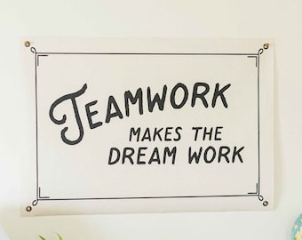 Teamwork | Canvas Banner