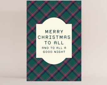 Merry Christmas to All | Canvas Banner