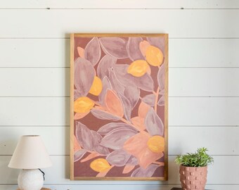 Blush Lemons | Cassidy Miller | Wooden Wall Art Sign